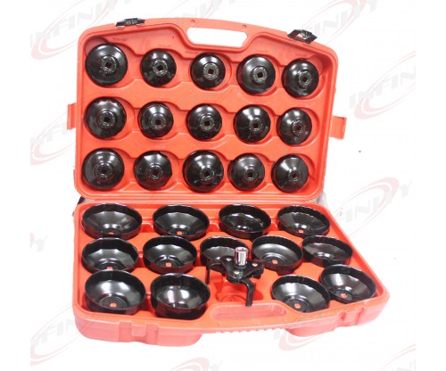 30pcs Oil Filter Cap Wrench Cup Socket Tool Set Mercedes BMW VW Audi Volvo Ford